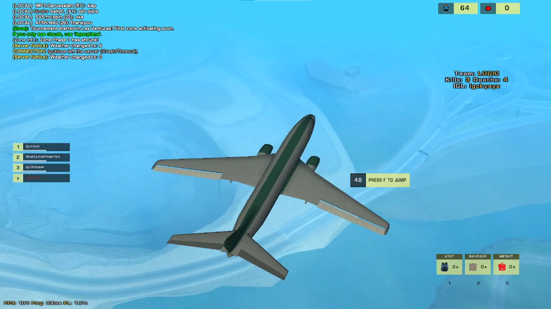 Our NPC Plane System
